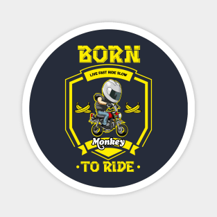 Honda Monkey Born to Ride version2 Magnet